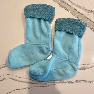 Hunter Glitter Cuff Boot Socks Size M US 11-13
